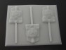 333sp Tom Train Engine Chocolate or Hard Candy Lollipop Mold